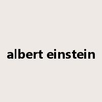 albert einstein是什么意思