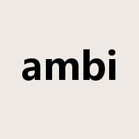 ambi是什么意思