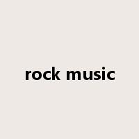 rock music是什么意思