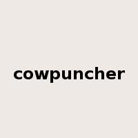 cowpuncher是什么意思