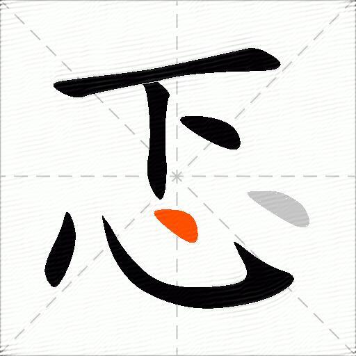 忑