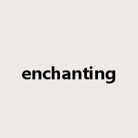 enchanting是什么意思