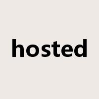 hosted是什么意思