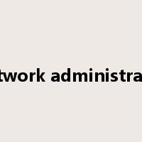 network administrator是什么意思