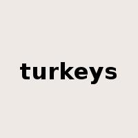 turkeys是什么意思