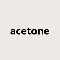 acetone是什么意思