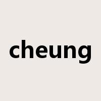 cheung是什么意思