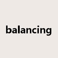 balancing是什么意思