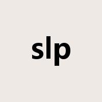 slp是什么意思