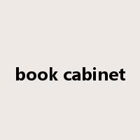 book cabinet是什么意思