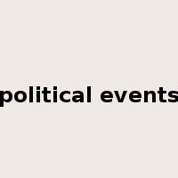 political events是什么意思