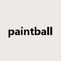 paintball是什么意思