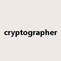 cryptographer是什么意思