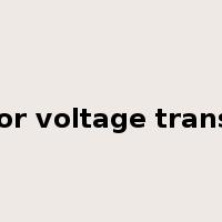 capacitor voltage transformer是什么意思