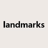 landmarks是什么意思