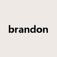 brandon是什么意思