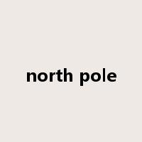 north pole是什么意思