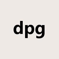 dpg是什么意思