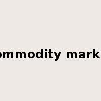commodity market是什么意思