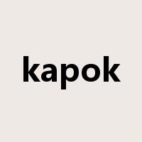 kapok是什么意思