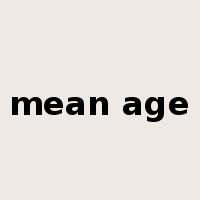 mean age是什么意思