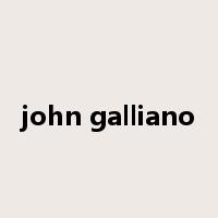 john galliano是什么意思