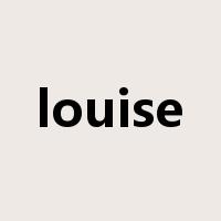 louise是什么意思
