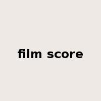 film score是什么意思