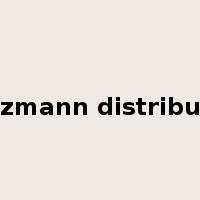 Boltzmann distribution是什么意思