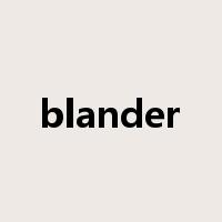 blander是什么意思