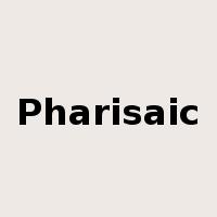 Pharisaic是什么意思