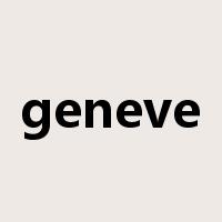 geneve是什么意思