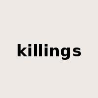 killings是什么意思