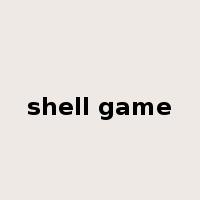 shell game是什么意思