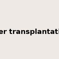 liver transplantation是什么意思