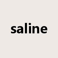 saline是什么意思