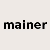 mainer是什么意思