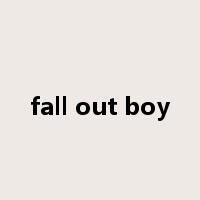 fall out boy是什么意思