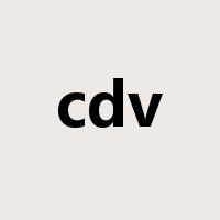 cdv是什么意思