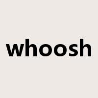 whoosh是什么意思