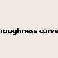 roughness curve是什么意思