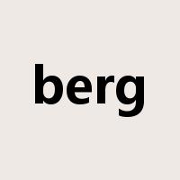 berg是什么意思