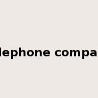 telephone company是什么意思