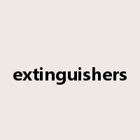 extinguishers是什么意思