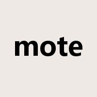 mote是什么意思