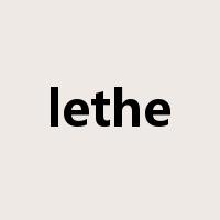 lethe是什么意思