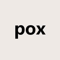 pox是什么意思