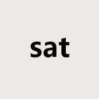 sat是什么意思