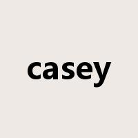 casey是什么意思