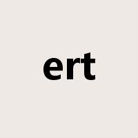 ert是什么意思